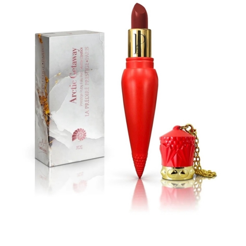 LA PREDIRE  Arctic Getaway Ruby Red  Matte Lipstick